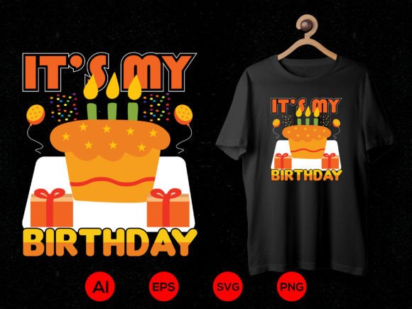 Birthday T-shirt Design 03 – A Versatile Graphic for Digital Sellers