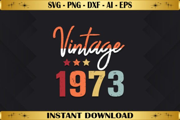 Vintage 1973 Birthday: An Embroidery Design Review