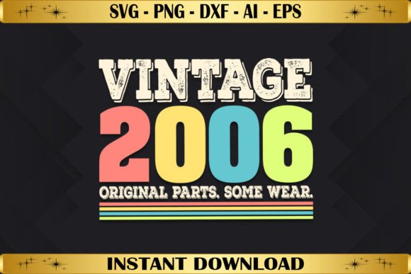 Vintage 2006 Original Parts Birthday Design Review